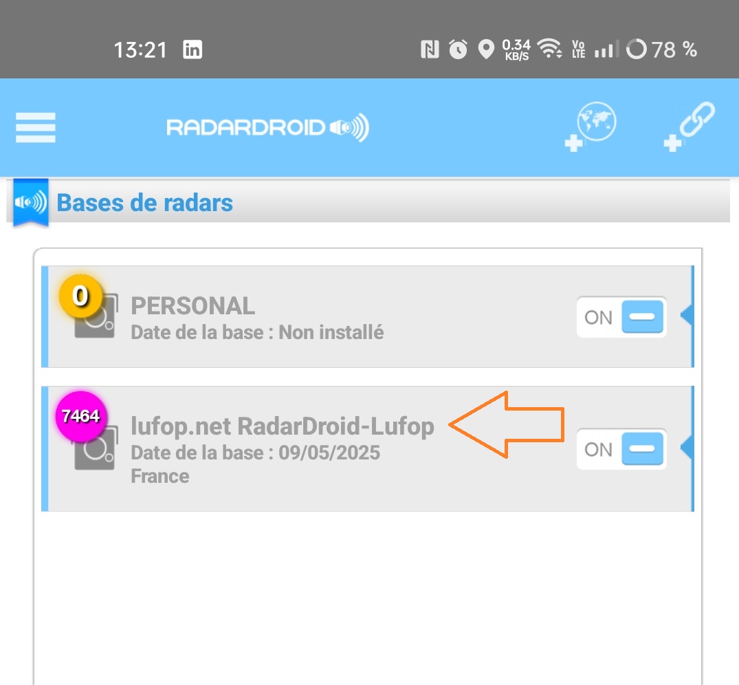 RadarDroid-Lufop