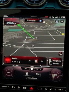 Mise a jour GPS Mercedes équipée du système MBUX 2.0