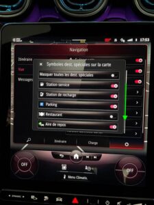 Mise a jour GPS Mercedes équipée du système MBUX 2.0