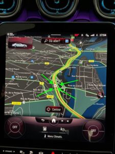 Mise a jour GPS Mercedes équipée du système MBUX 2.0