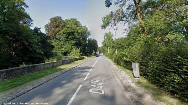 FRANCE photo du radar Jouy-en-Josas D446 78 - Yvelines