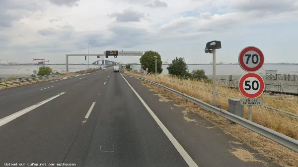 FRANCE photo du radar Saint-Brévin-Les-Pins D213 44 - Loire-Atlantique FRANCE photo du radar Saint-Brévin-Les-Pins D213 44 - Loire-Atlantique