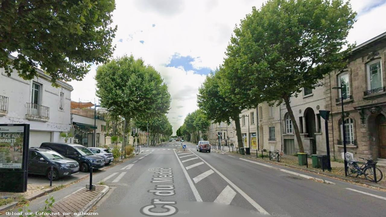 FRANCE photo du radar Bordeaux Cours du Médoc 33 - Gironde