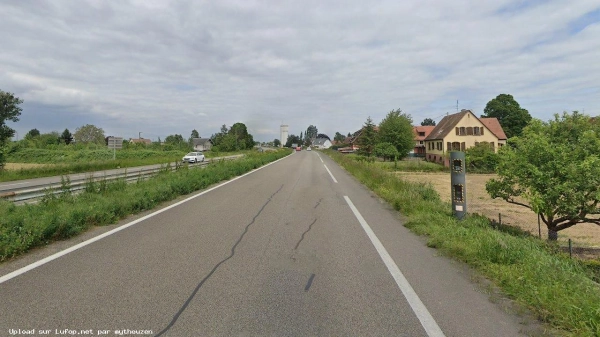 FRANCE photo du radar Kogenheim D1083 67 - Bas-Rhin FRANCE photo du radar Kogenheim D1083 67 - Bas-Rhin