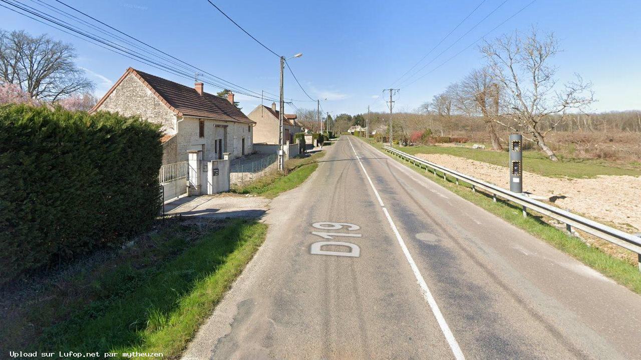 FRANCE photo du radar Démigny D19 71 - Saône-et-Loire