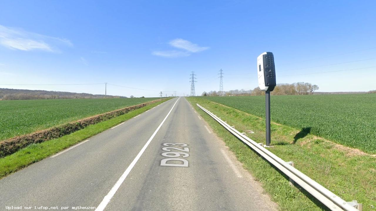 FRANCE photo du radar Trie-la-Ville D923 60 - Oise