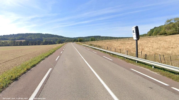 FRANCE photo du radar Quenoche N57 70 - Haute-Saône FRANCE photo du radar Quenoche N57 70 - Haute-Saône