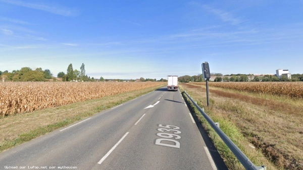 FRANCE photo du radar Vic-en-Bigorre D935 65 - Hautes-Pyrénées