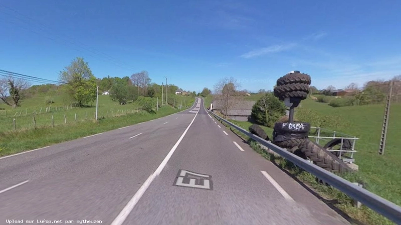 FRANCE photo du radar Gan N134 64 - Pyrénées-Atlantiques