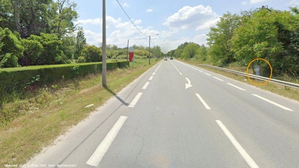 FRANCE photo du radar Mérignac D213 33 - Gironde FRANCE photo du radar Mérignac D213 33 - Gironde