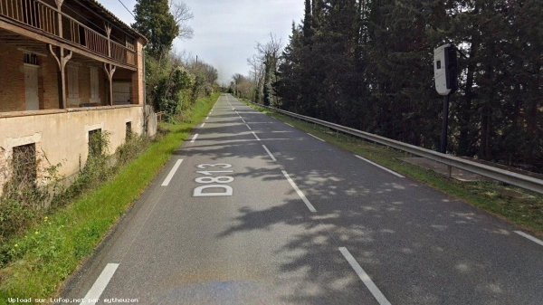 FRANCE photo du radar Boudou D813 82 - Tarn-et-Garonne