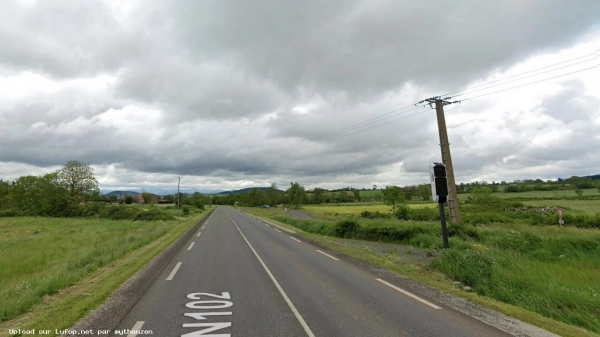 FRANCE photo du radar Bains N102 43 - Haute-Loire FRANCE photo du radar Bains N102 43 - Haute-Loire