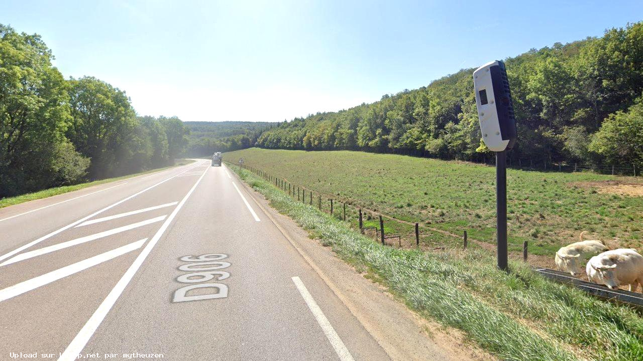 FRANCE photo du radar La Rochepot D906 21 - Côte-d’Or