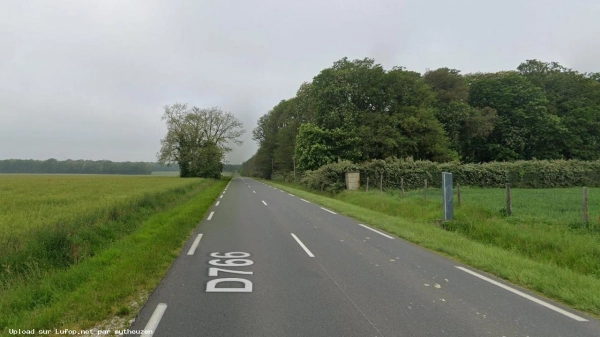 FRANCE photo du radar Saint-Laurent-en-Gâtines D766 37 - Indre-et-Loire