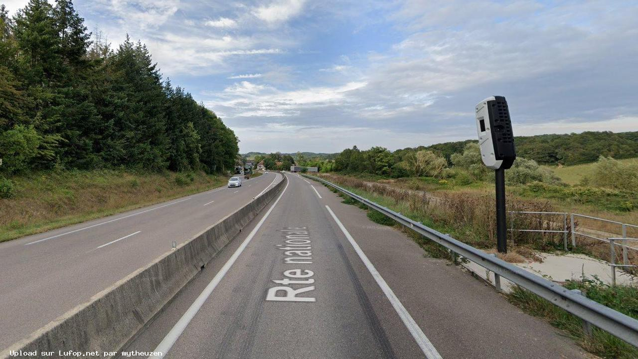 FRANCE photo du radar Mantry D1083 39 - Jura