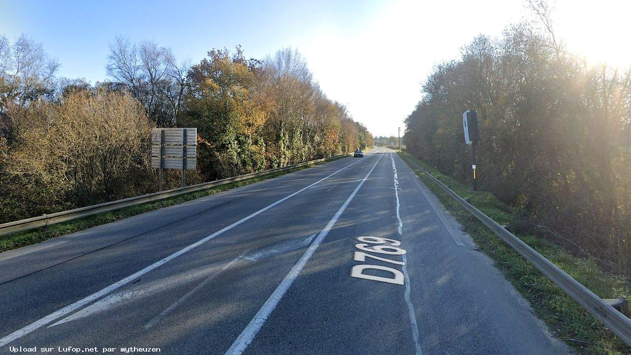 FRANCE photo du radar Caudan D769 56 - Morbihan