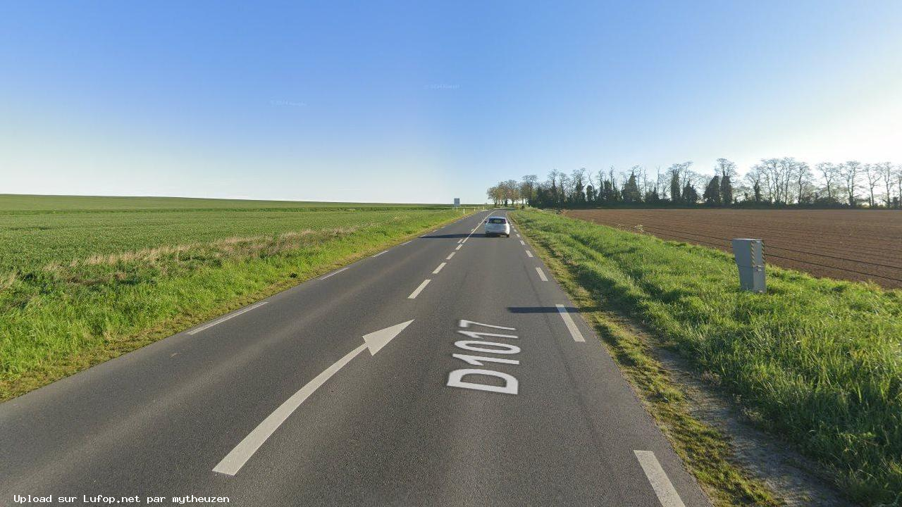 FRANCE photo du radar Péronne D1017 80 - Somme