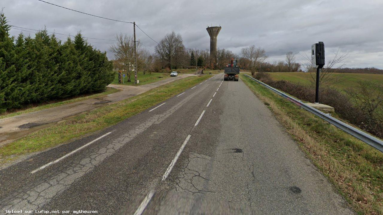 FRANCE photo du radar Saint-Nauphary D8 82 - Tarn-et-Garonne