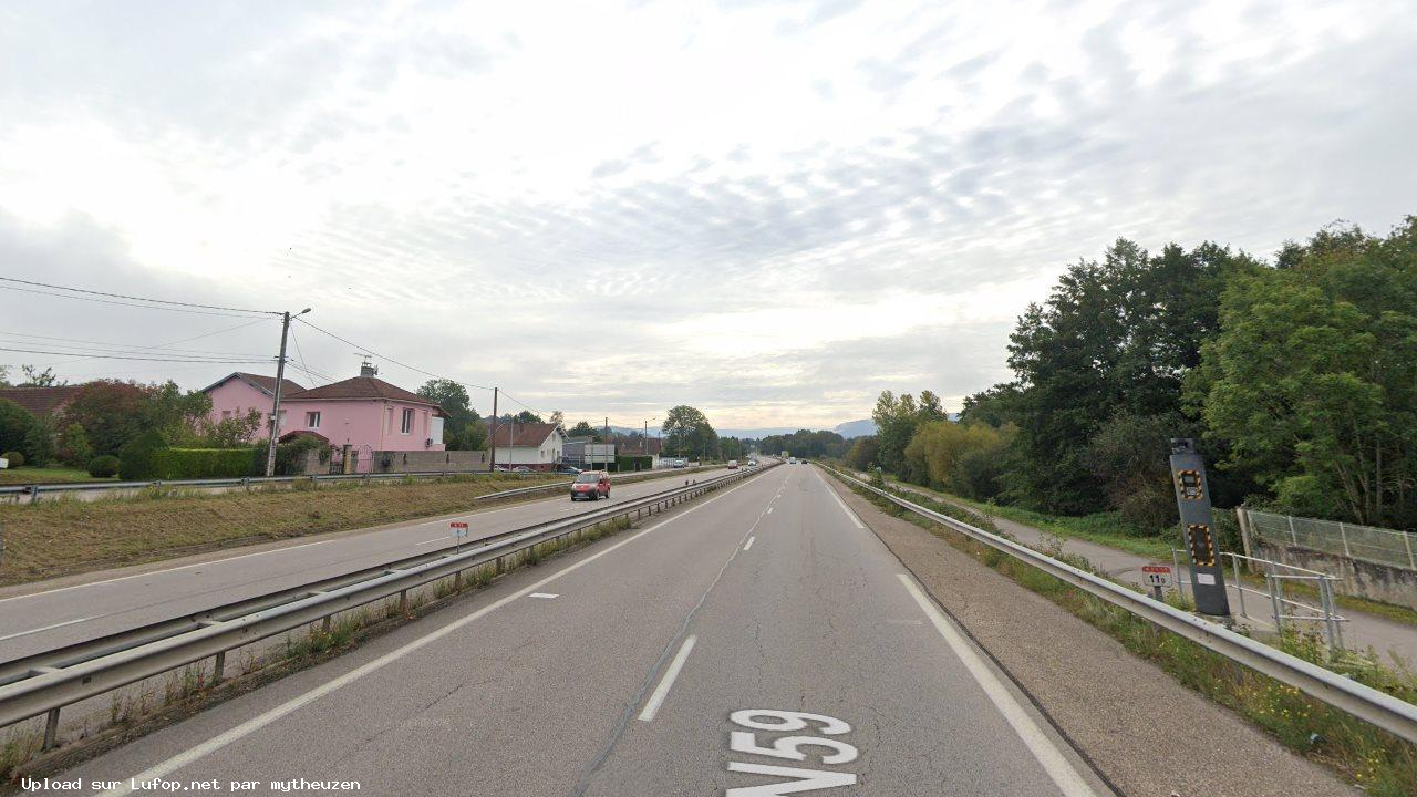 FRANCE photo du radar La Voivre N59 88 - Vosges