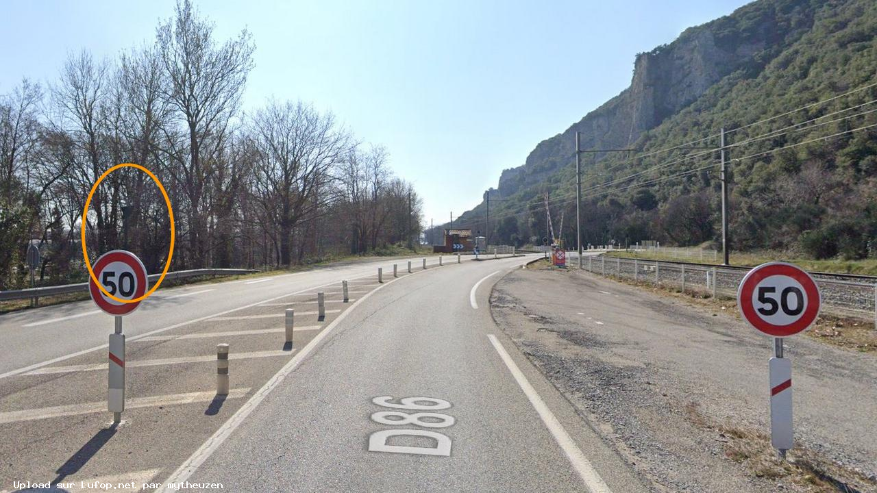 FRANCE photo du radar Meysse D86 07 - Ardèche