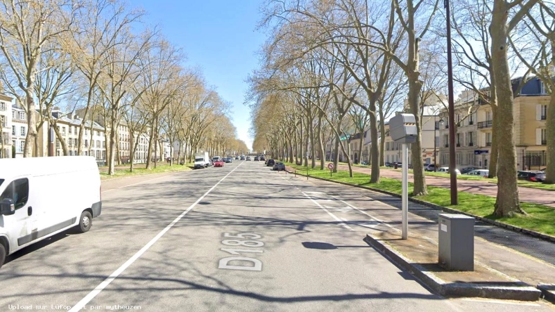 FRANCE photo du radar Versailles Avenue de Saint-Cloud 78 - Yvelines