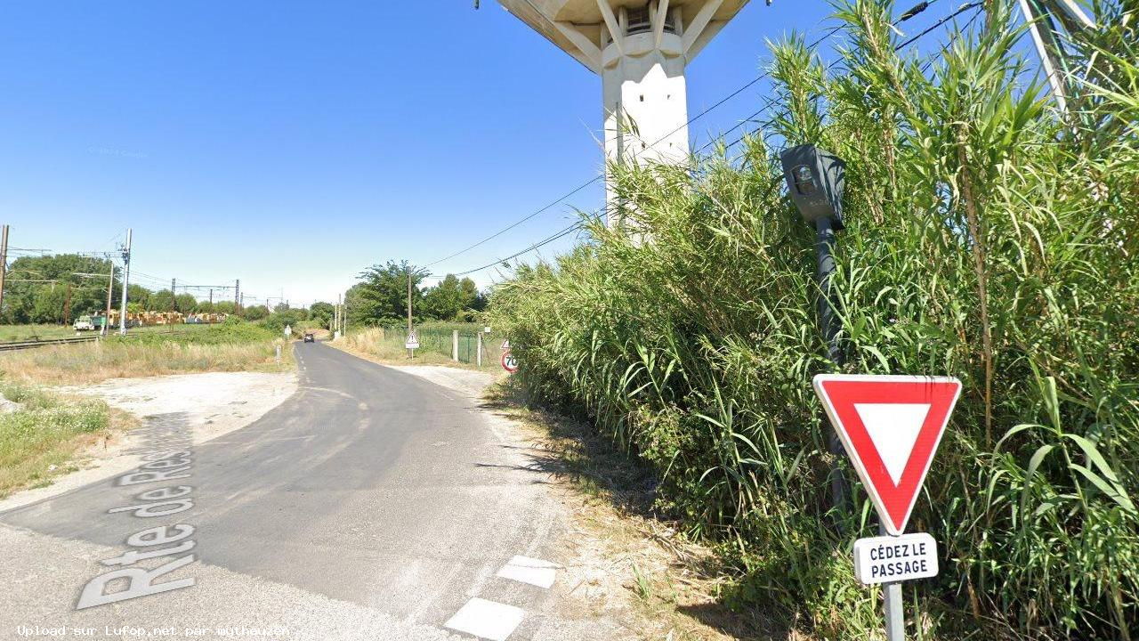 FRANCE photo du radar Lunel Route de Restinclières 34 - Hérault