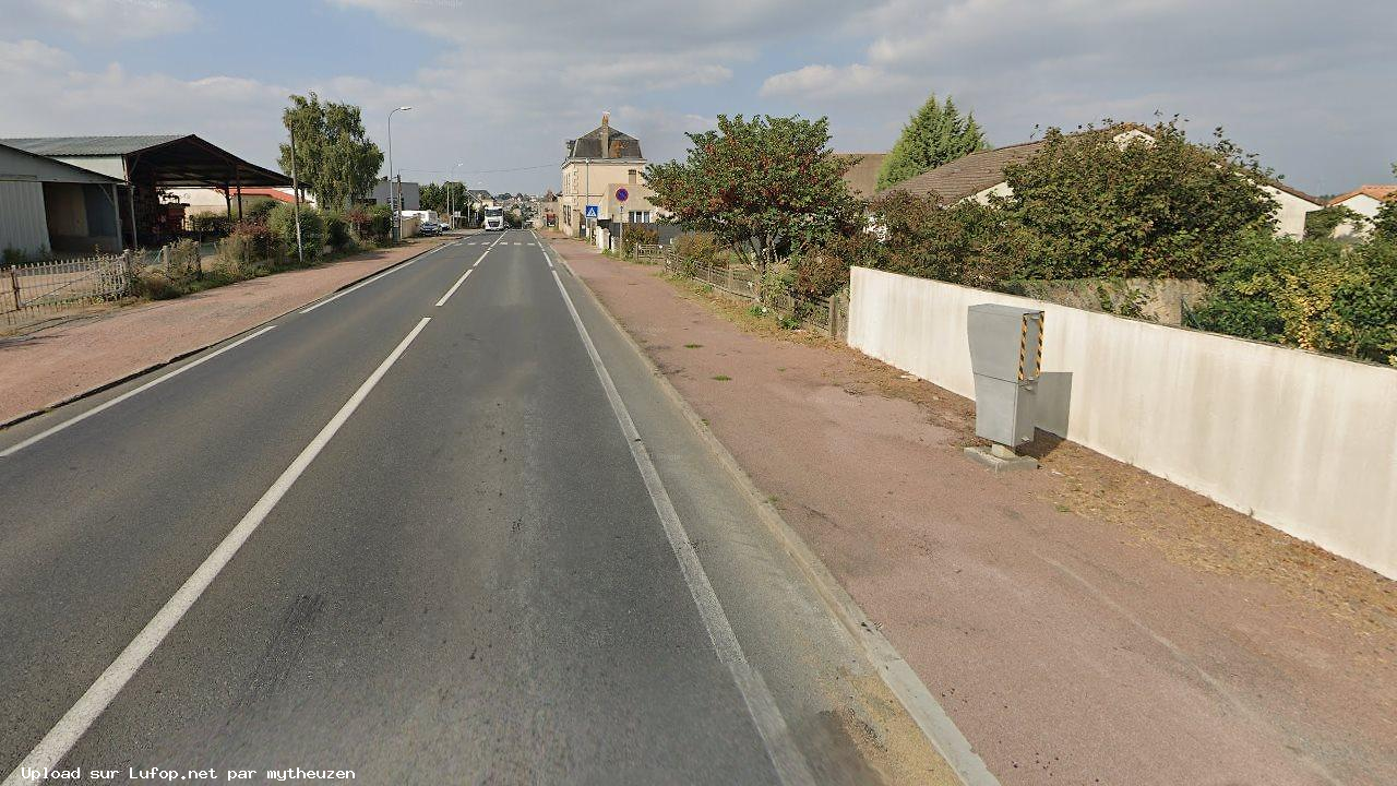 FRANCE photo du radar Saint-Jean-de-Thouars D938 79 - Deux-Sèvres