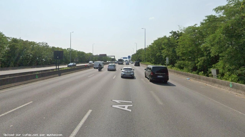 FRANCE photo du radar La Courneuve A1 93 - Seine-Saint-Denis