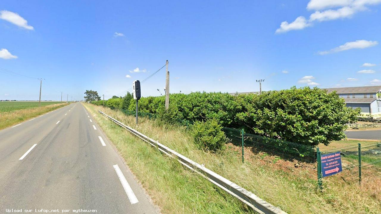 FRANCE photo du radar Lutz-en-Dunois D955 28 - Eure-et-Loir