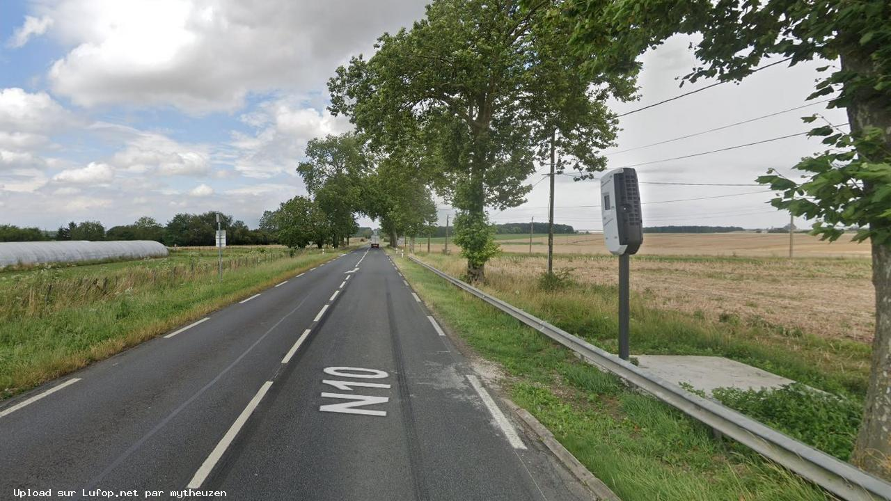 FRANCE photo du radar Huisseau-en-Beauce N10 41 - Loir-et-Cher