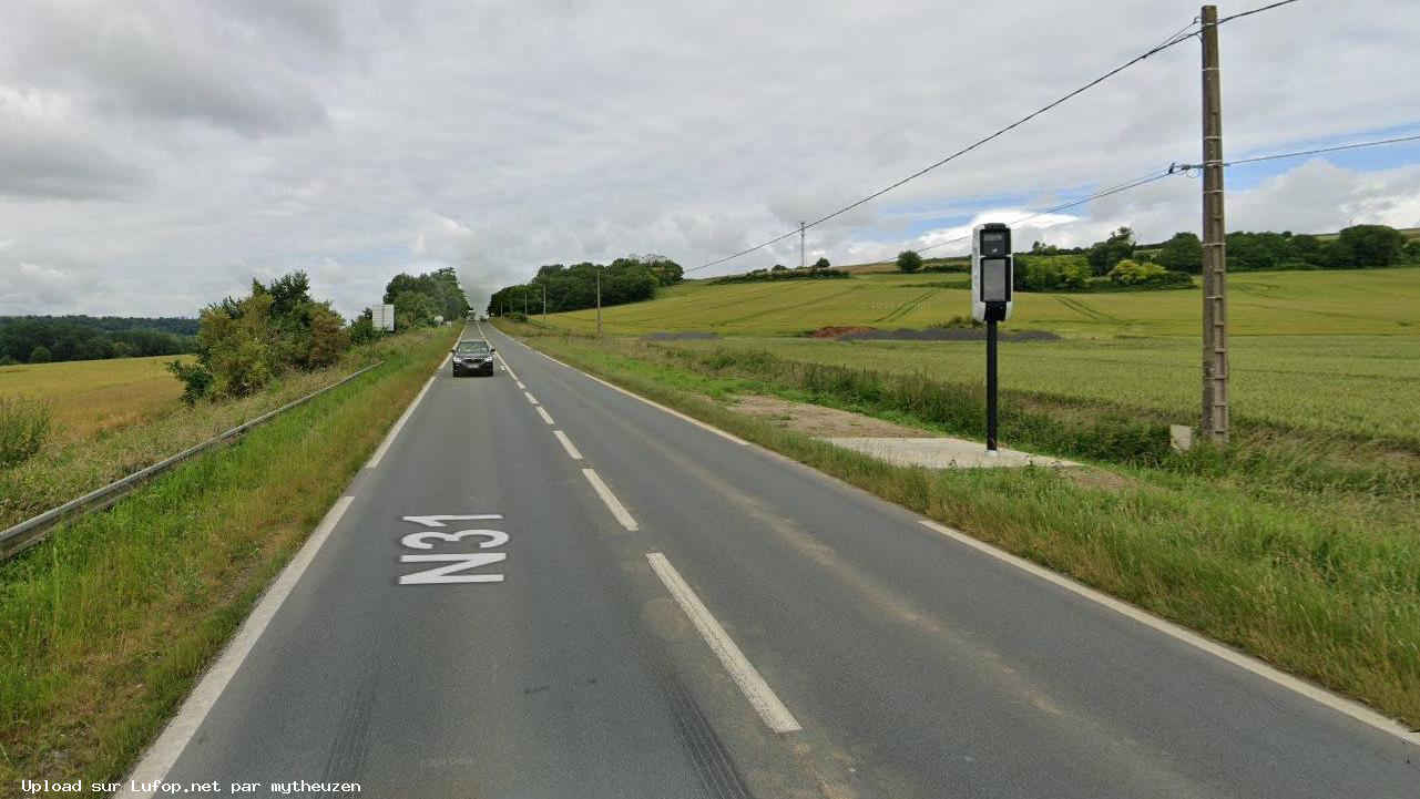 FRANCE photo du radar Bazoches-et-Saint-Thibaut N31 02 - Aisne