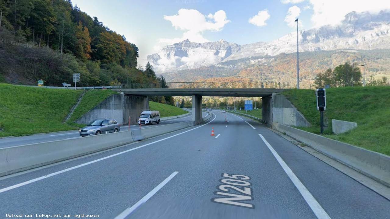 FRANCE photo du radar Les Houches N205 74 - Haute-Savoie