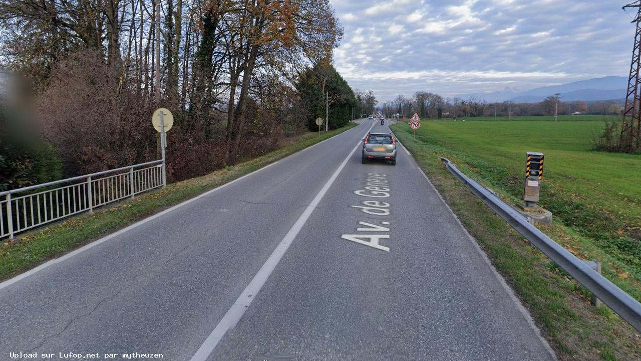 FRANCE photo du radar Sciez D1005 74 - Haute-Savoie