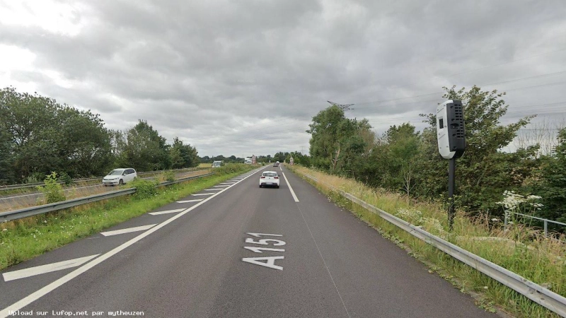 FRANCE photo du radar Pissy-Pôville A151 76 - Seine-Maritime