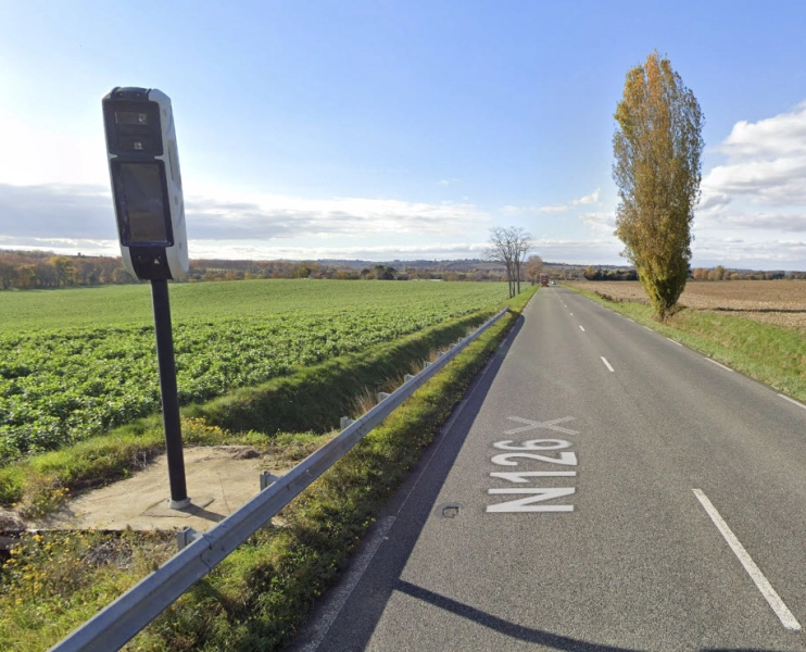 FRANCE photo du radar Maurens-Scopont Route de Toulouse 81 - Tarn