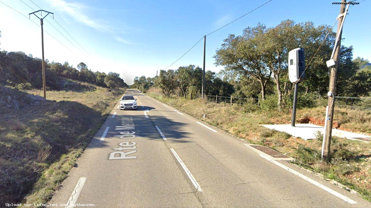 FRANCE photo du radar Saint-Mathieu-de-Tréviers D17 34 - Hérault