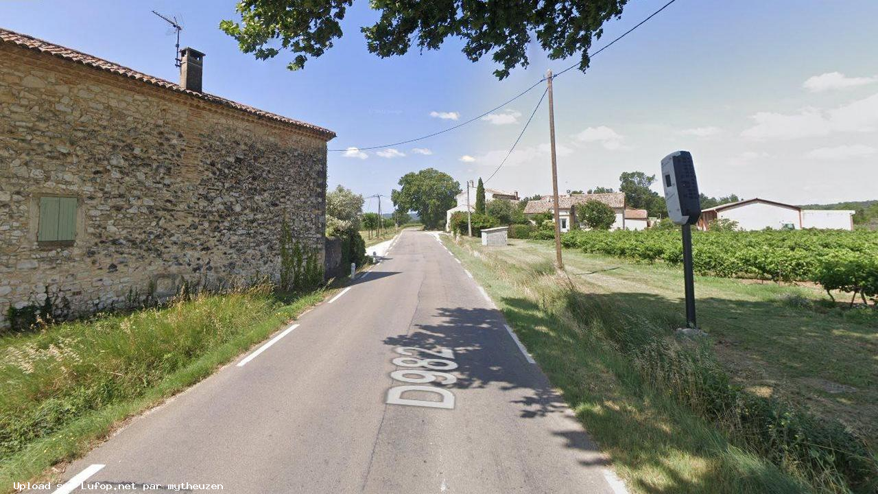 FRANCE photo du radar Saint-Dézéry D982 30 - Gard