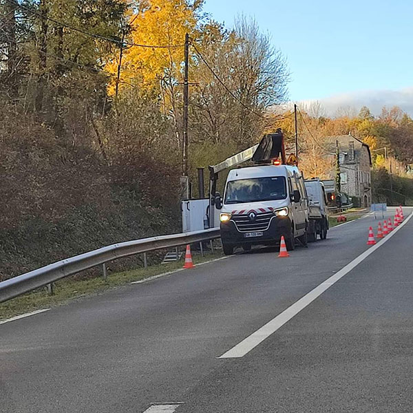 FRANCE photo du radar Lagarde-Enval D1120 19 - Corrèze