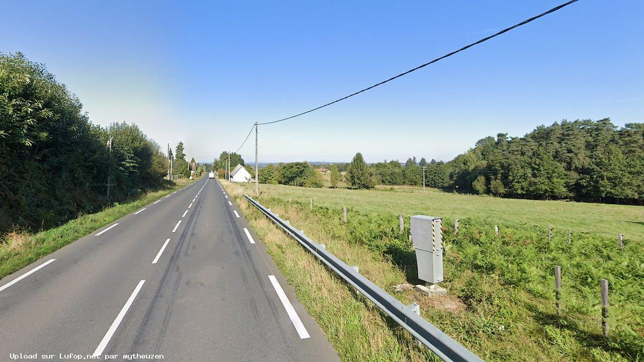 FRANCE photo du radar Saint-Ybard D902 19 - Corrèze