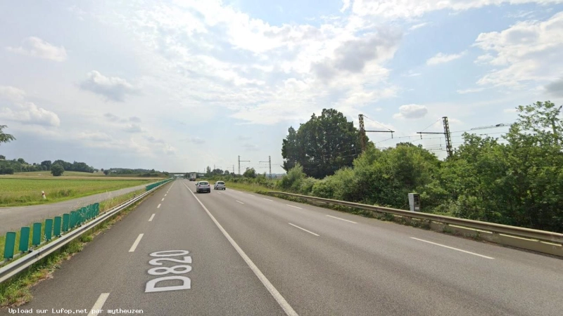 FRANCE photo du radar Réalville D820 82 - Tarn-et-Garonne