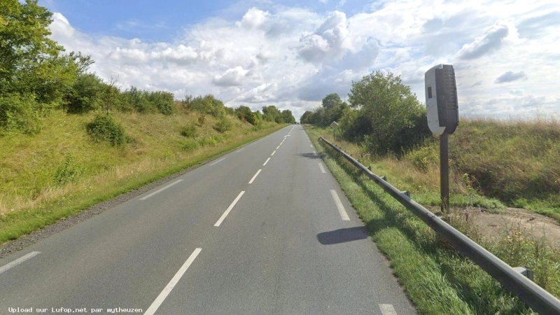 FRANCE photo du radar Ribemont-sur-Ancre D929 80 - Somme FRANCE photo du radar Ribemont-sur-Ancre D929 80 - Somme