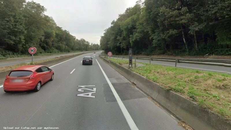 FRANCE photo du radar Denain A21 59 - Nord