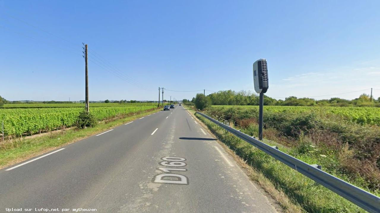 FRANCE photo du radar Val-du-Layon D160 49 - Maine-et-Loire