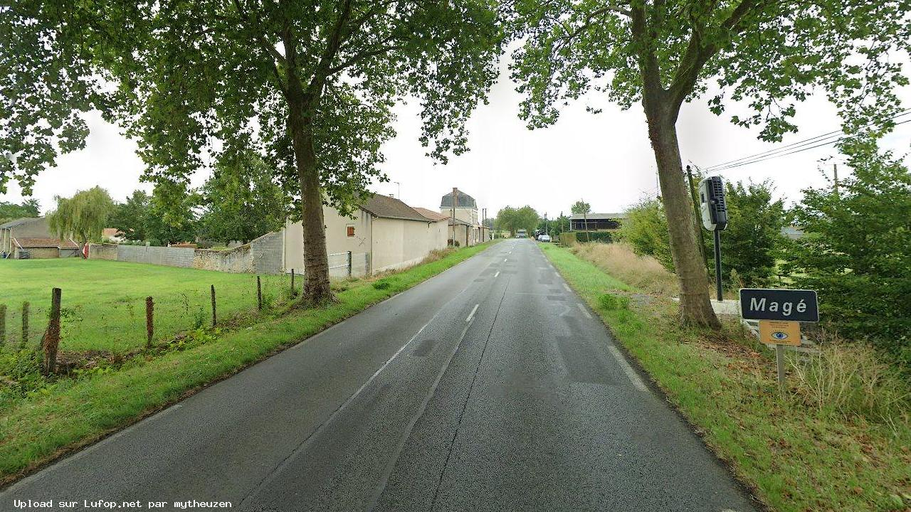 FRANCE photo du radar Louzy D938 79 - Deux-Sèvres