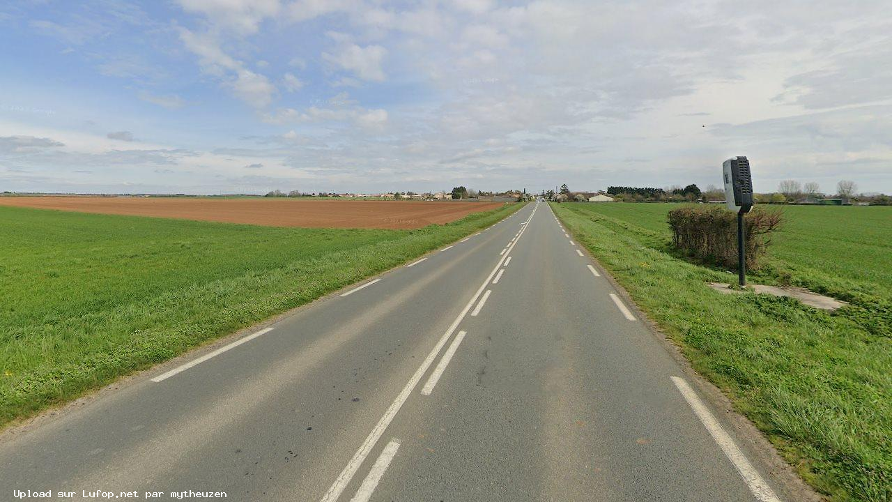 FRANCE photo du radar Nalliers D949 85 - Vendée