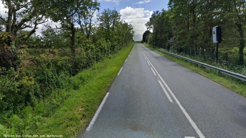 FRANCE photo du radar L'Aiguillon-sur-Vie D32 85 - Vendée