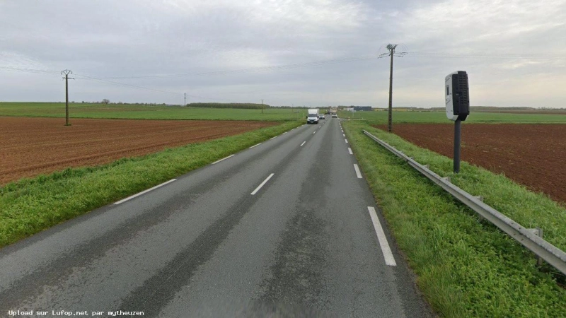 FRANCE photo du radar Sivry-Ante D982 51 - Marne