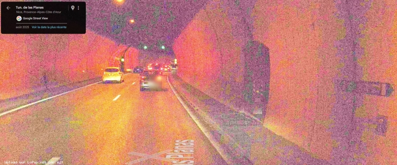 FRANCE photo du radar Nice A8 06 - Alpes-Maritimes