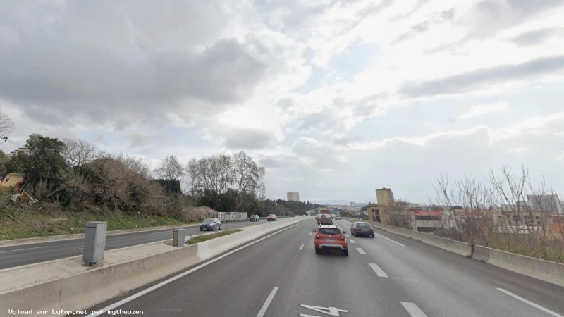 FRANCE photo du radar Marseille A7 13 - Bouches-du-Rhône