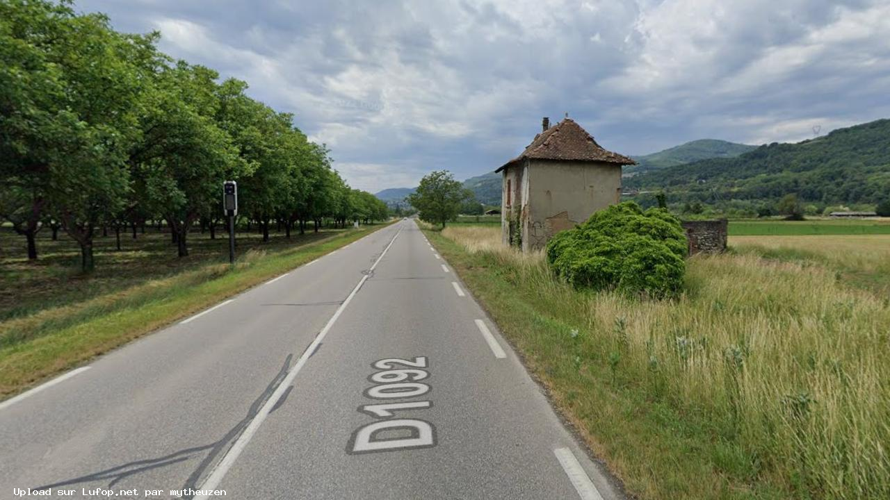 FRANCE photo du radar Vourey D1092 38 - Isère